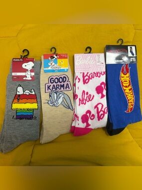 Character Themed Crew Socks